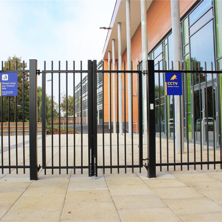 School Pedestrian Gate